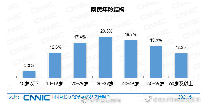 报告称30多岁的人最爱上网