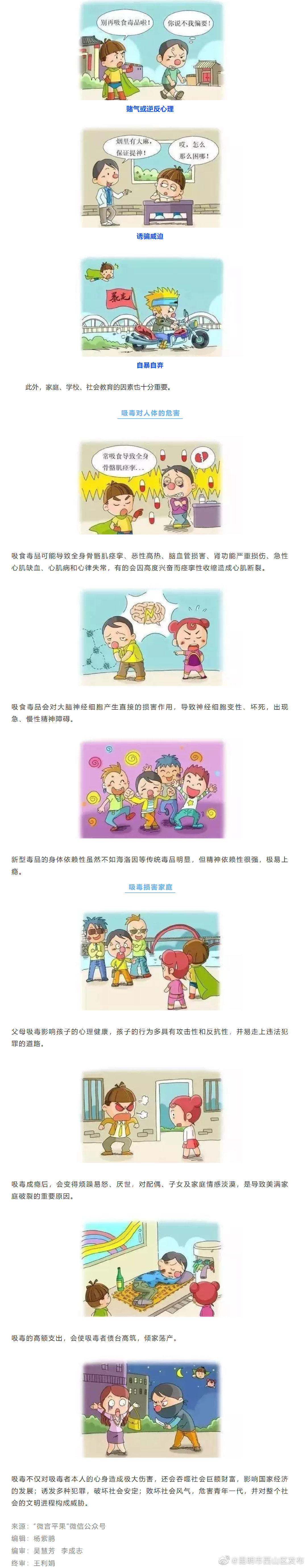 “昆明市西山区发布”微博