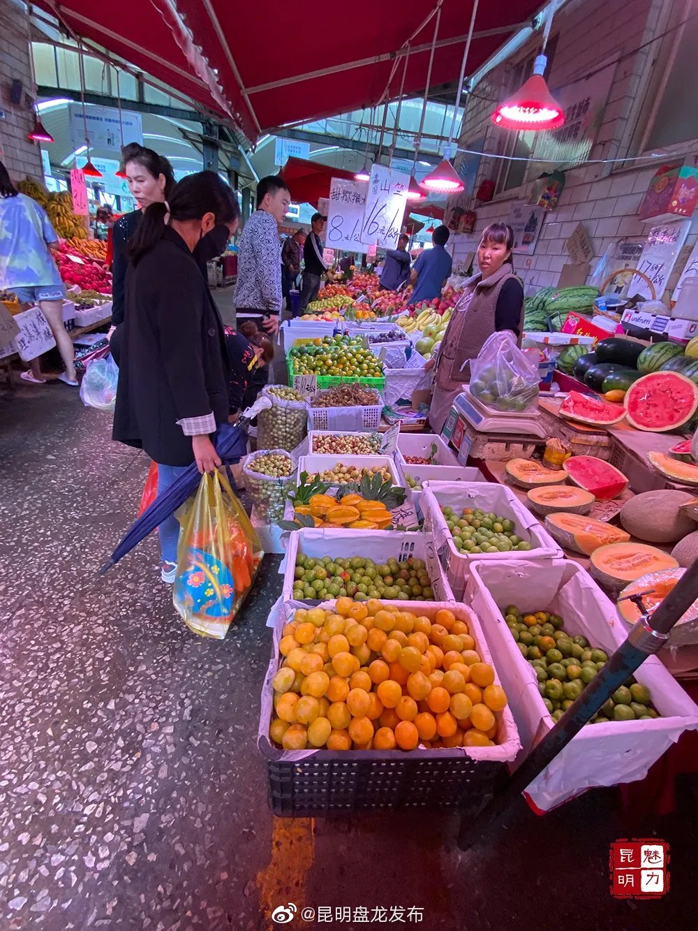 “昆明盘龙发布”微博