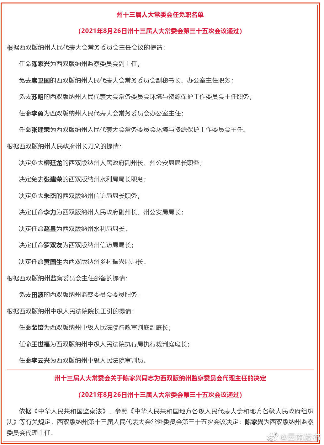 “云南发布”微博