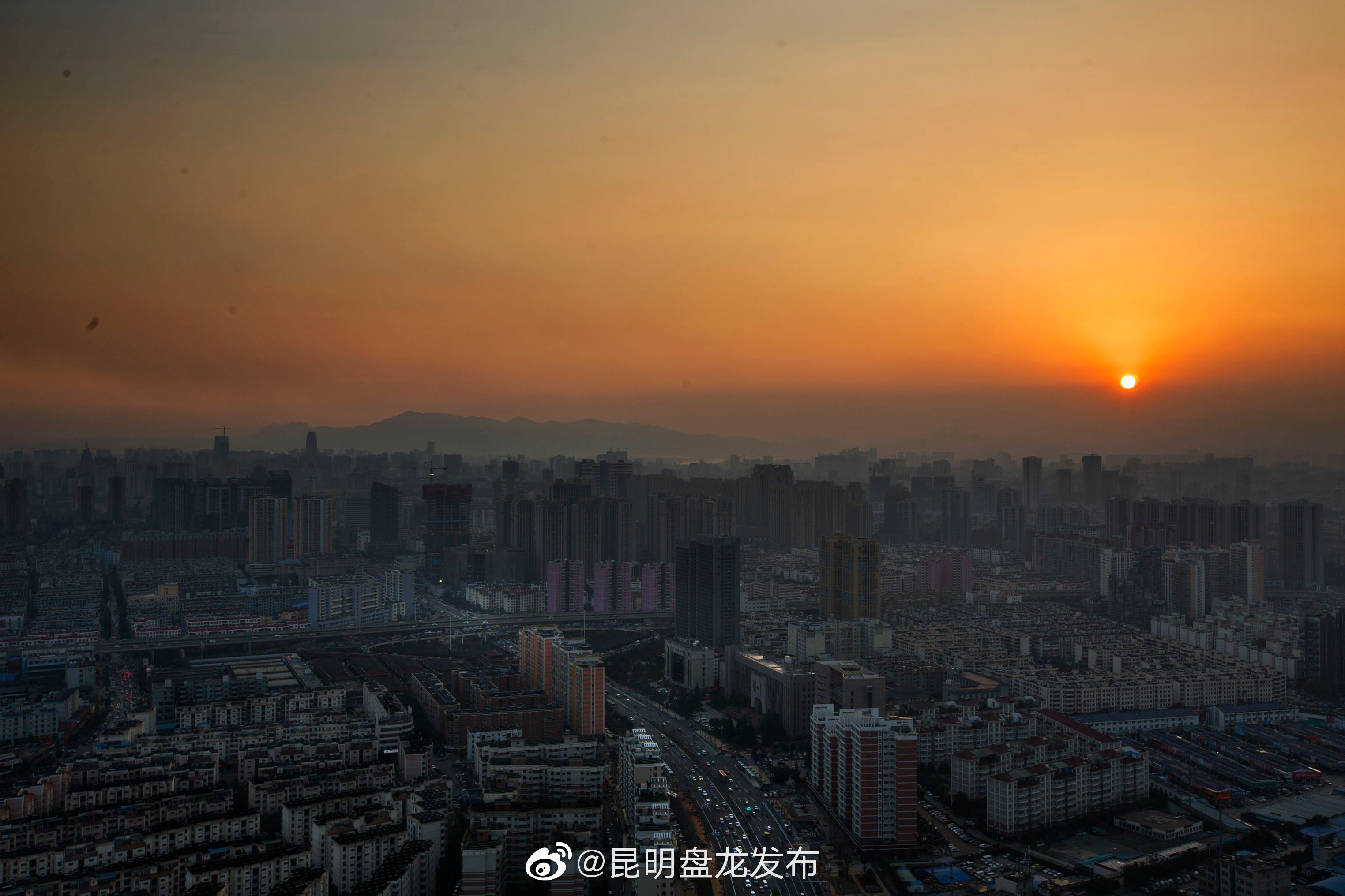 “昆明盘龙发布”微博