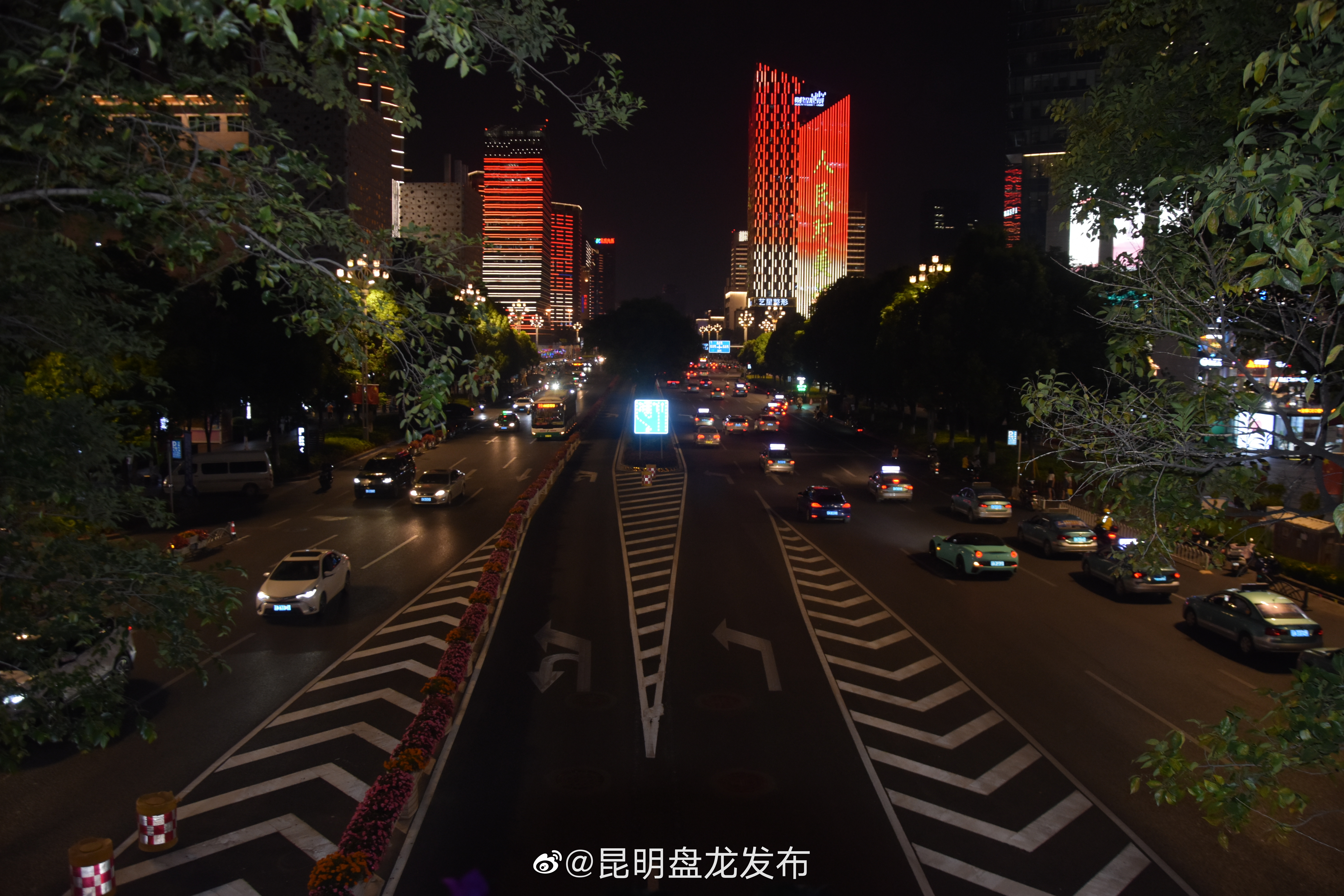 “昆明盘龙发布”微博