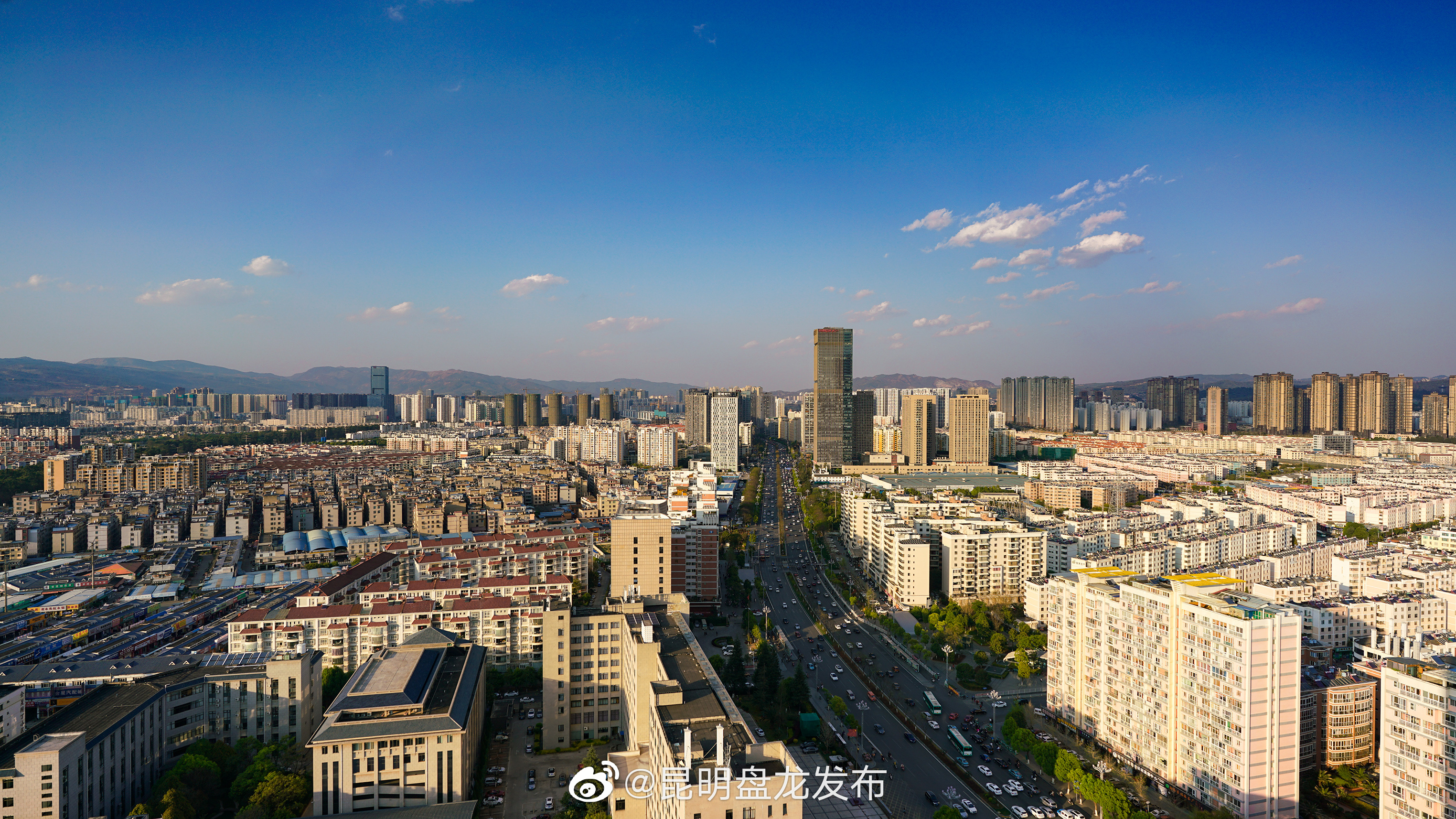 “昆明盘龙发布”微博