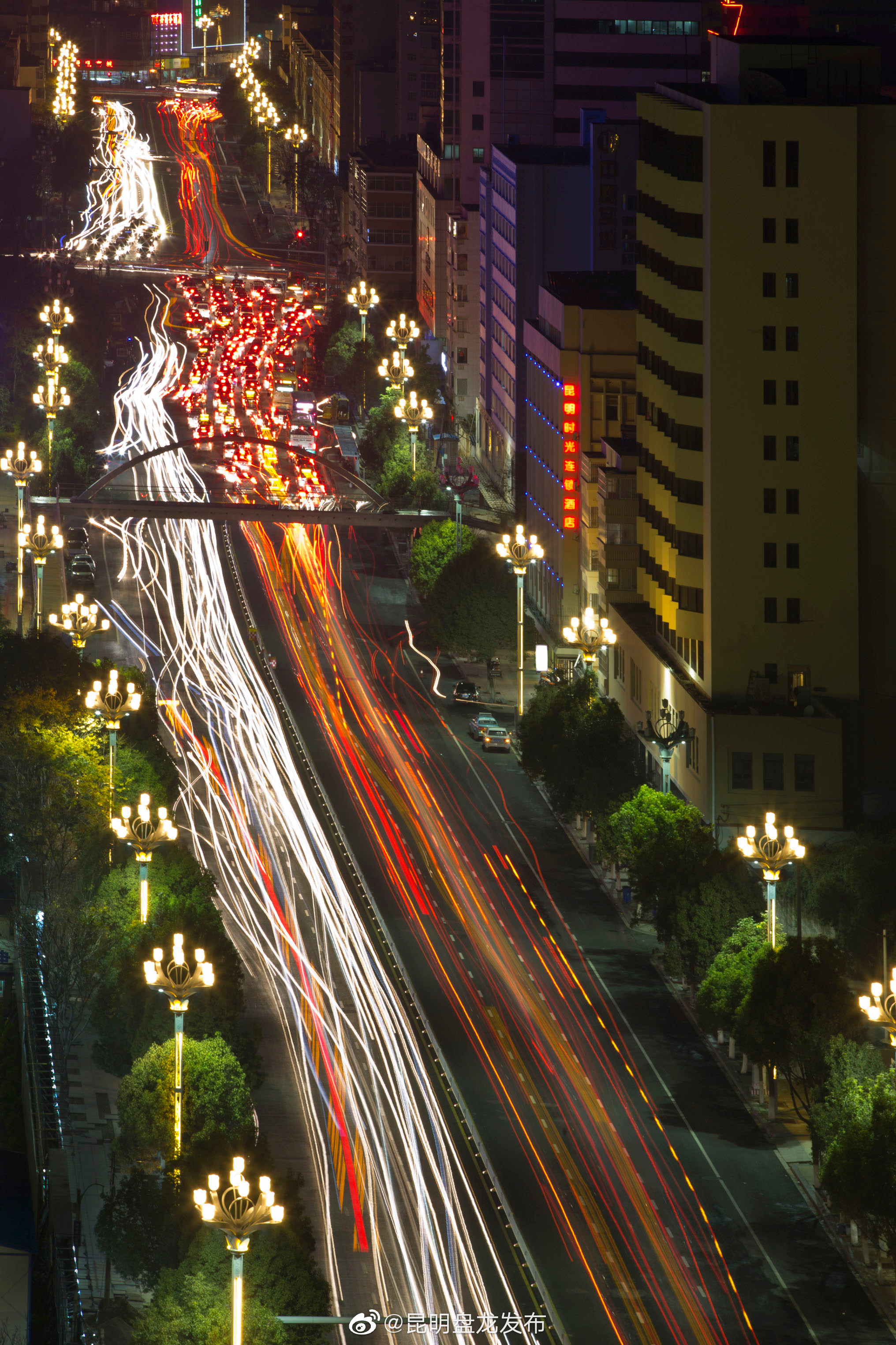 “昆明盘龙发布”微博