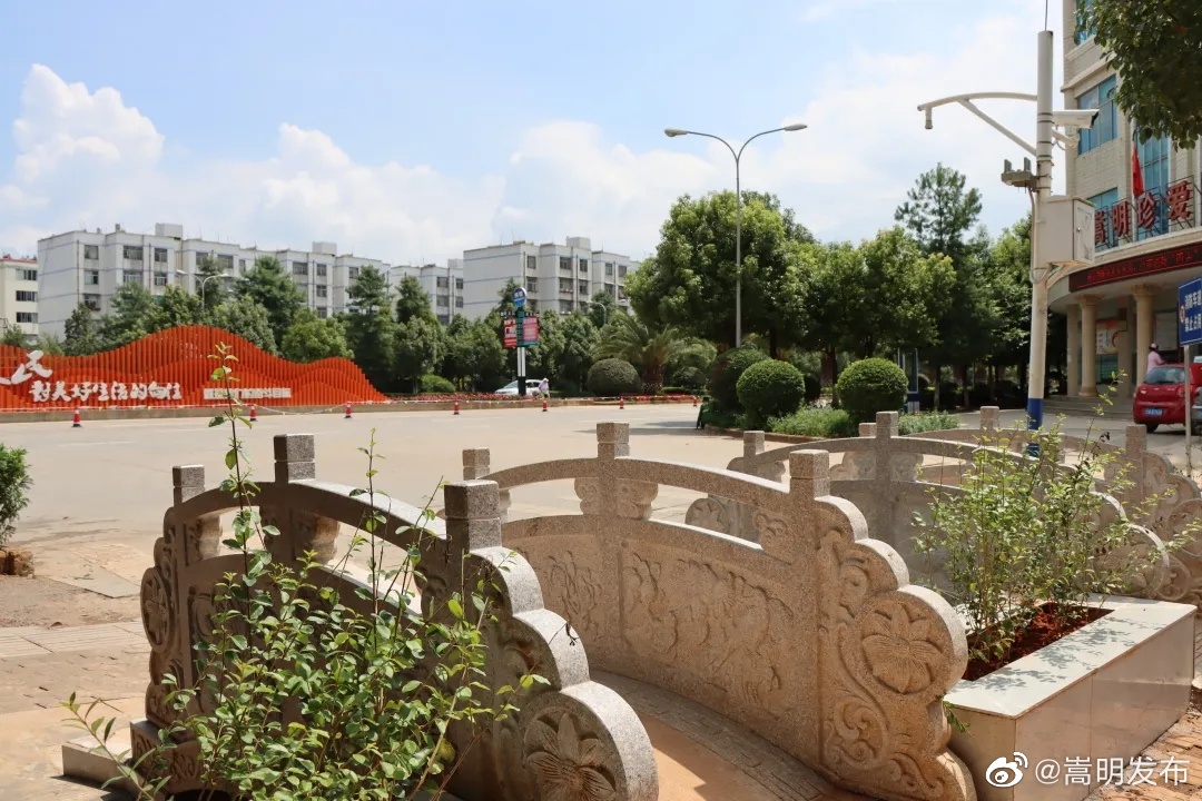 “嵩明发布”微博