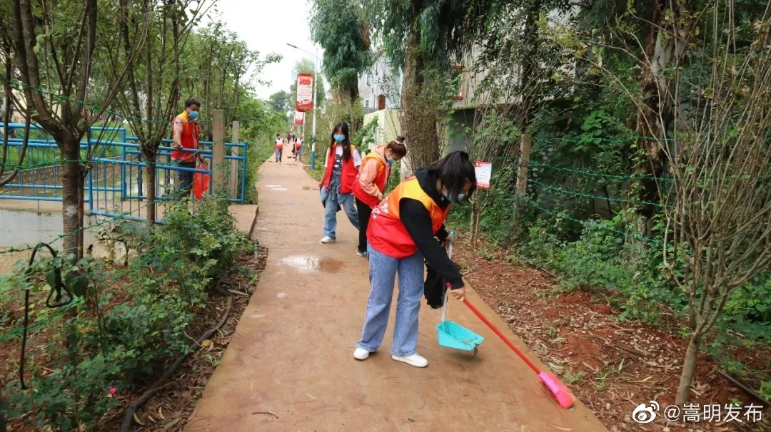 “嵩明发布”微博