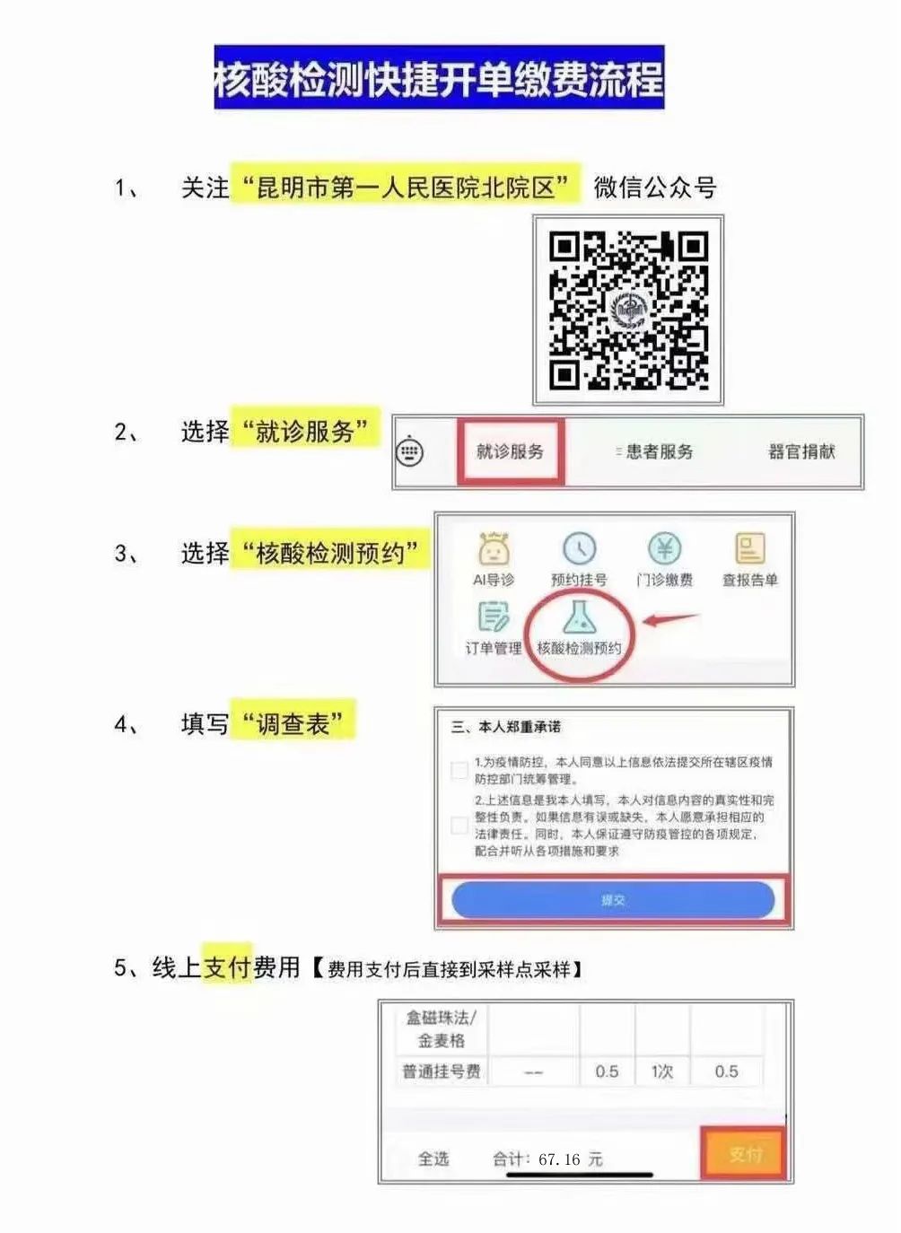 昆明市第一人民医院(微信)