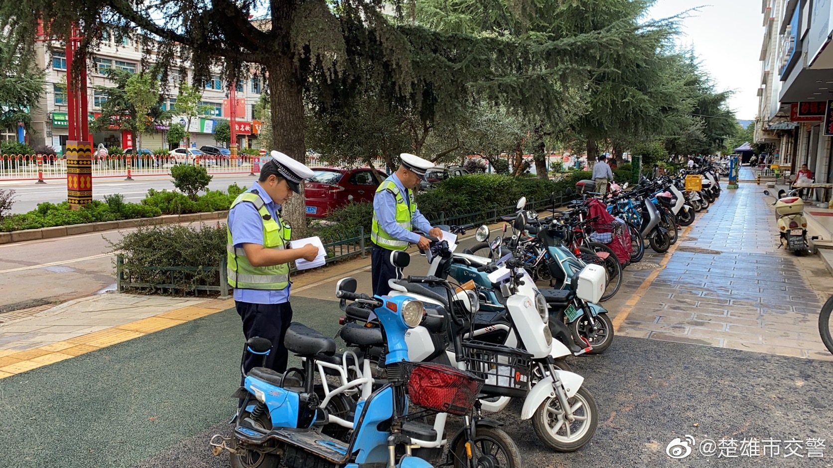 楚雄市交警微博