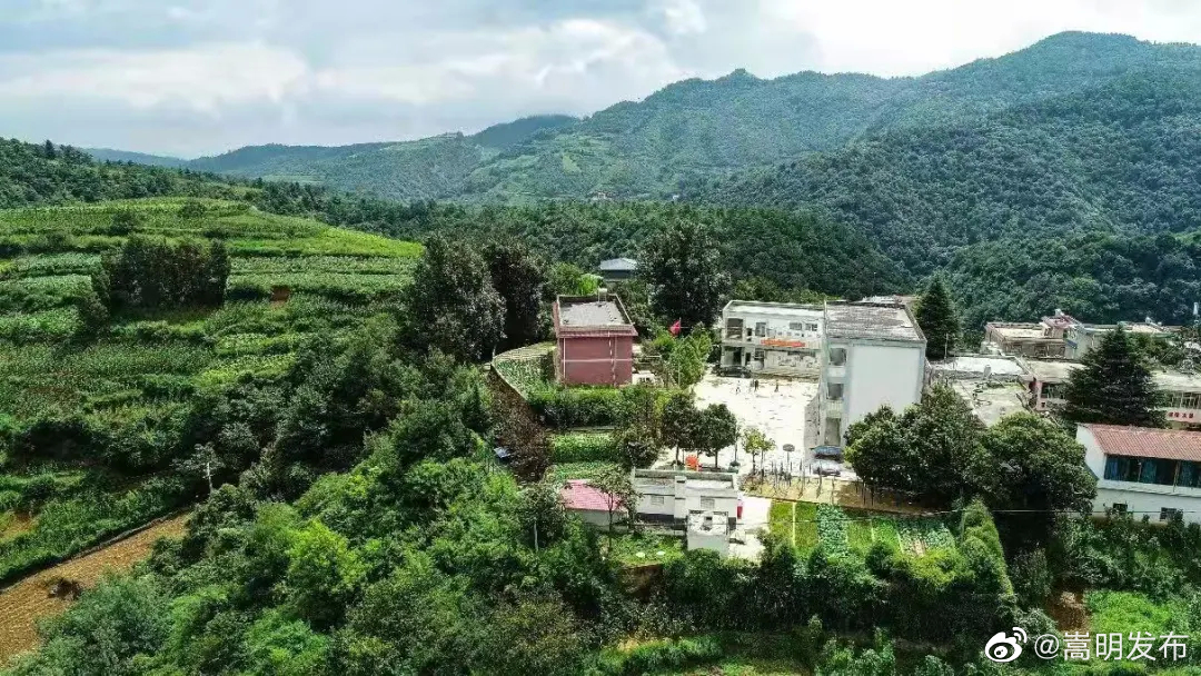 “嵩明发布”微博