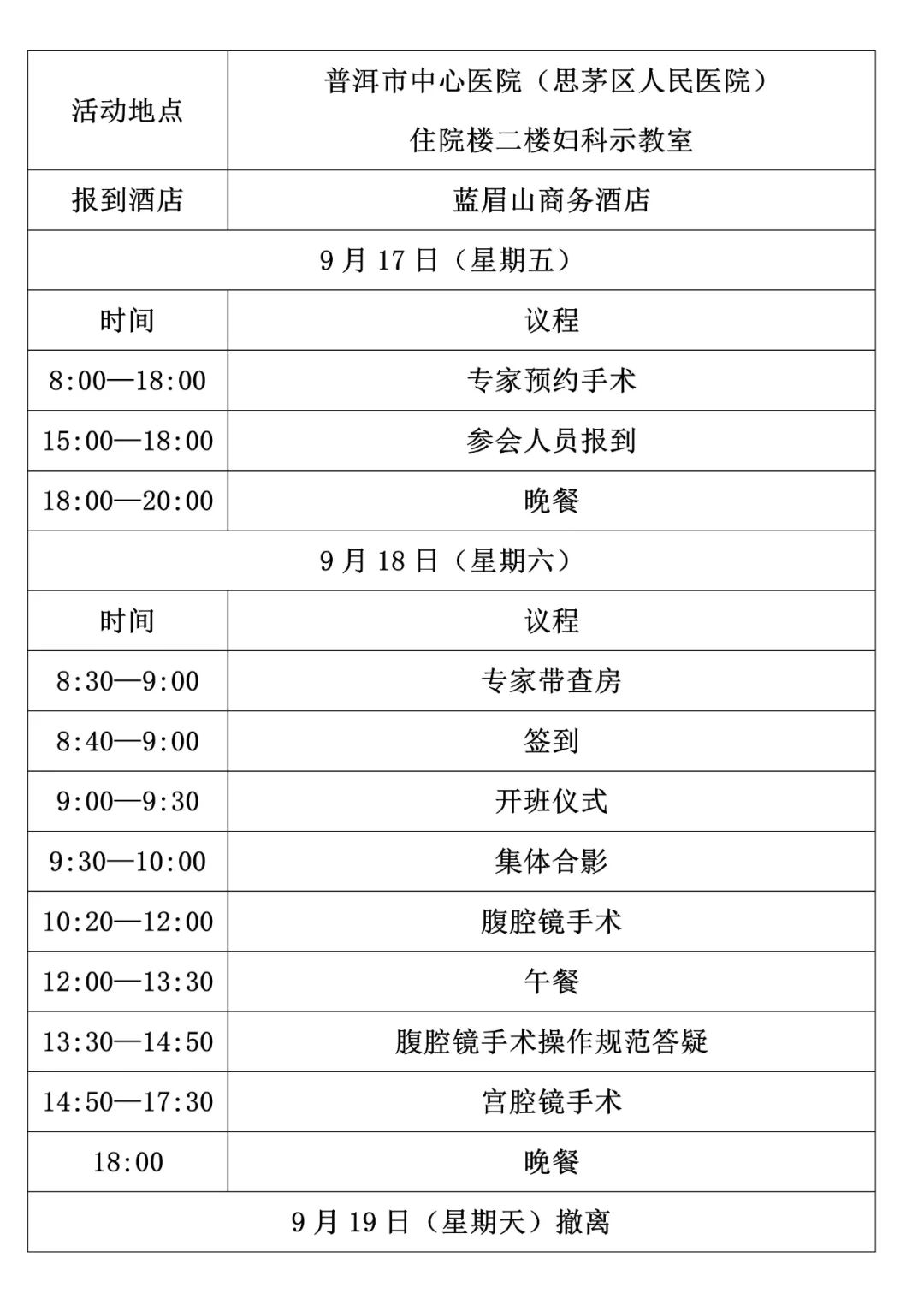 思茅区人民医院