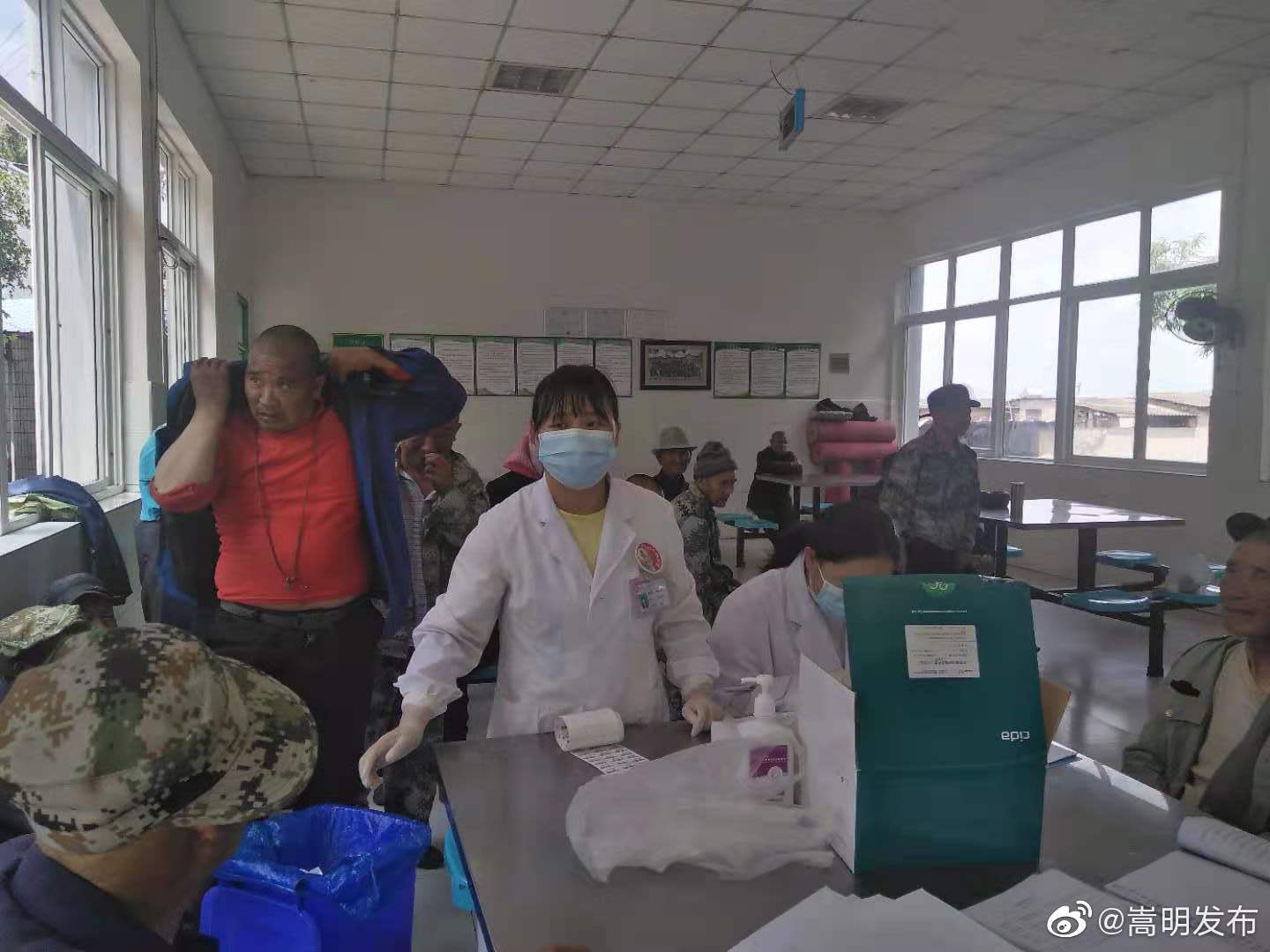 “嵩明发布”微博