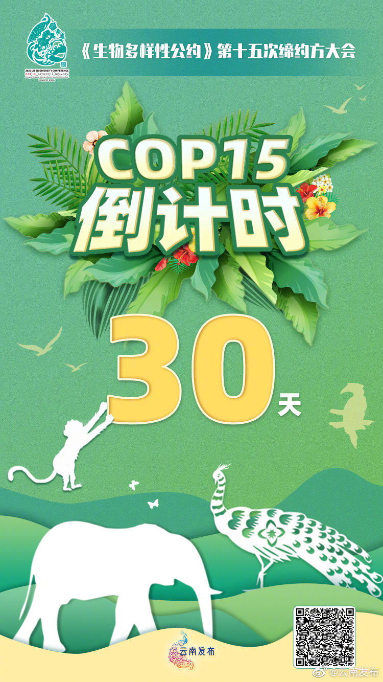 COP15倒计时，30天！