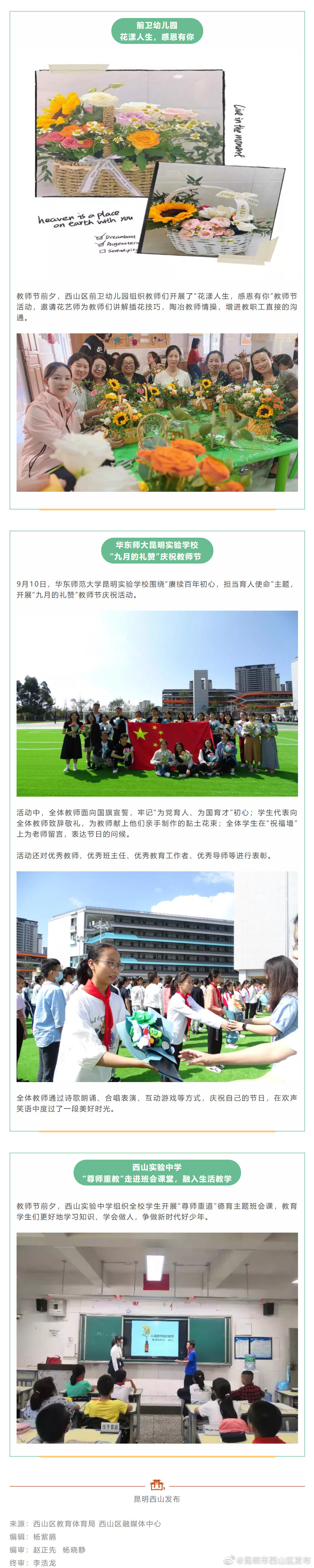 “昆明市西山区发布”微博