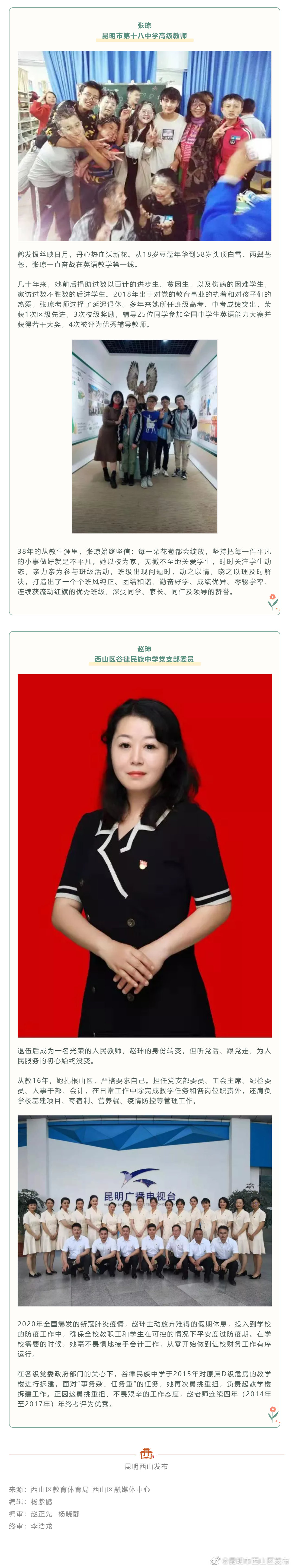 “昆明市西山区发布”微博