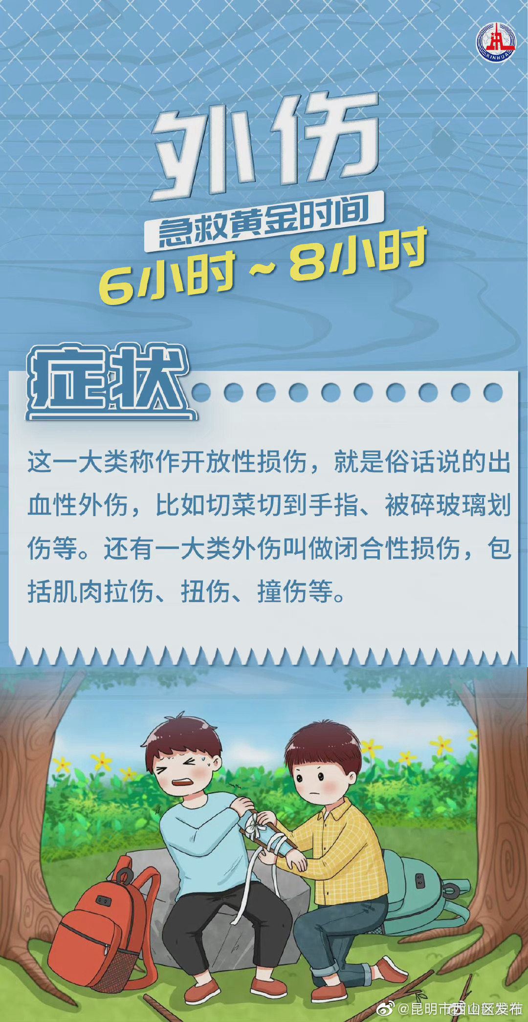 “昆明市西山区发布”微博