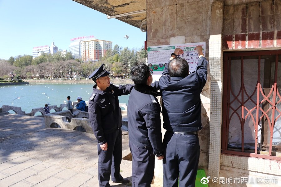 “昆明市西山区发布”微博