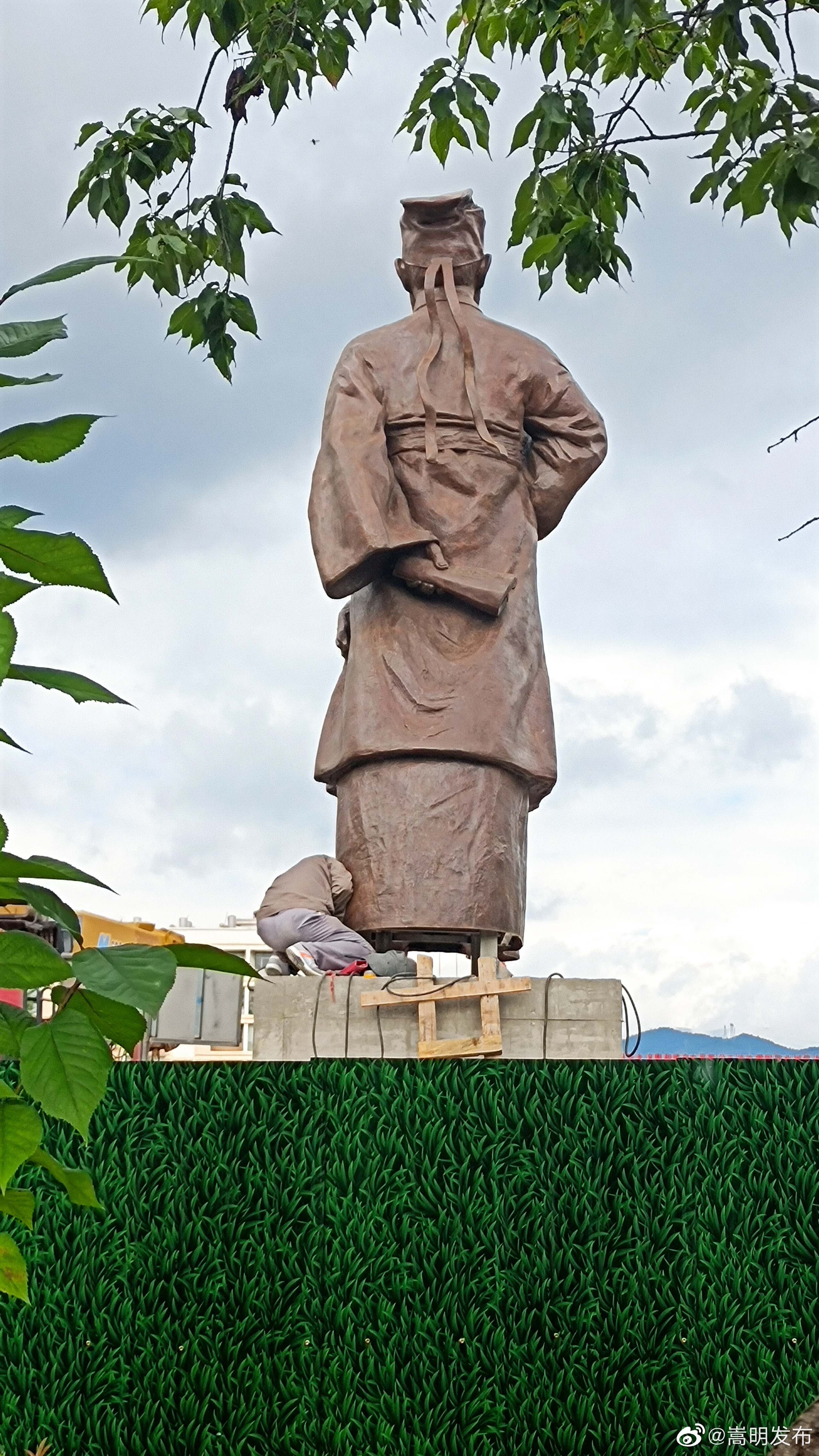 “嵩明发布”微博