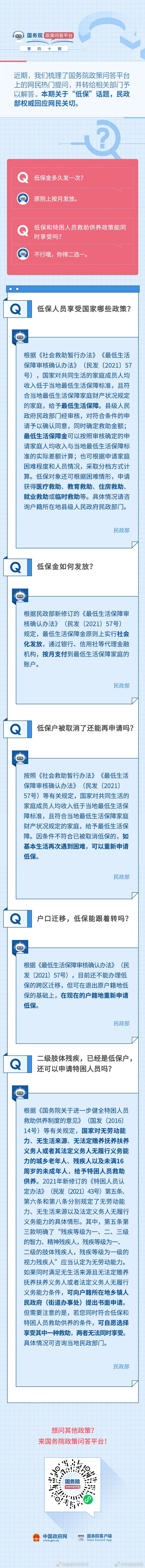 户口迁移，低保能跟着转吗？丨网友热门提问专辑