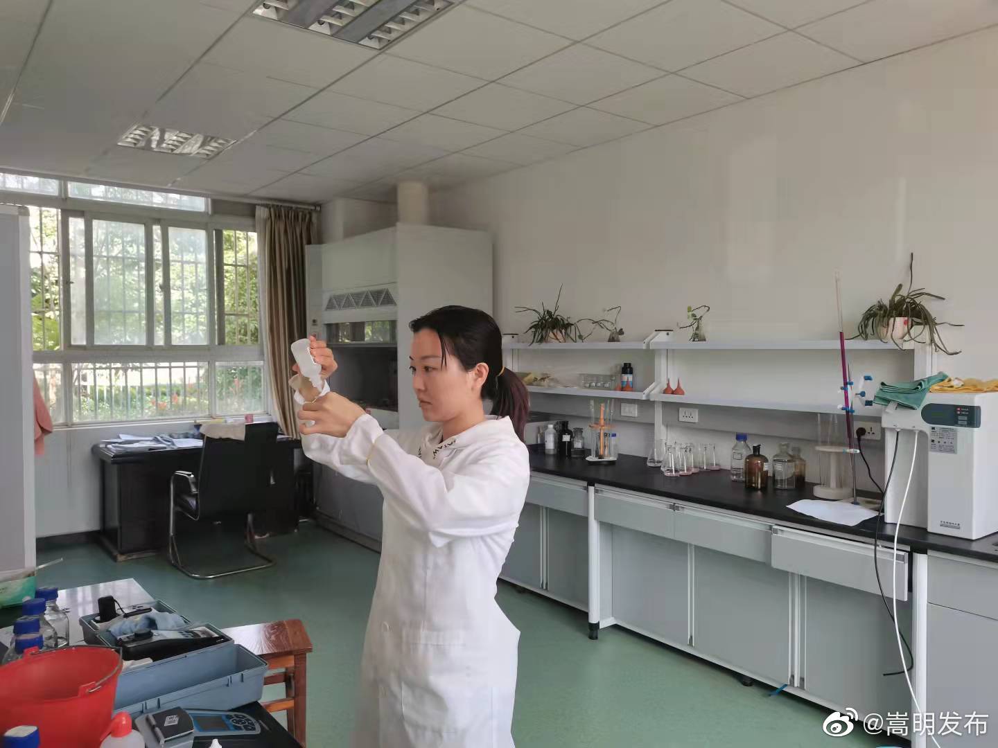 “嵩明发布”微博