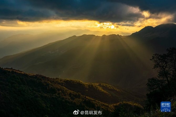 “昆明发布”微博