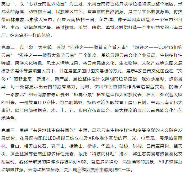 深圳文博会云南展区三大亮点带来全新体验