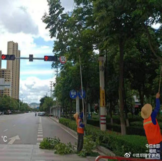 “昆明晋宁发布”微博