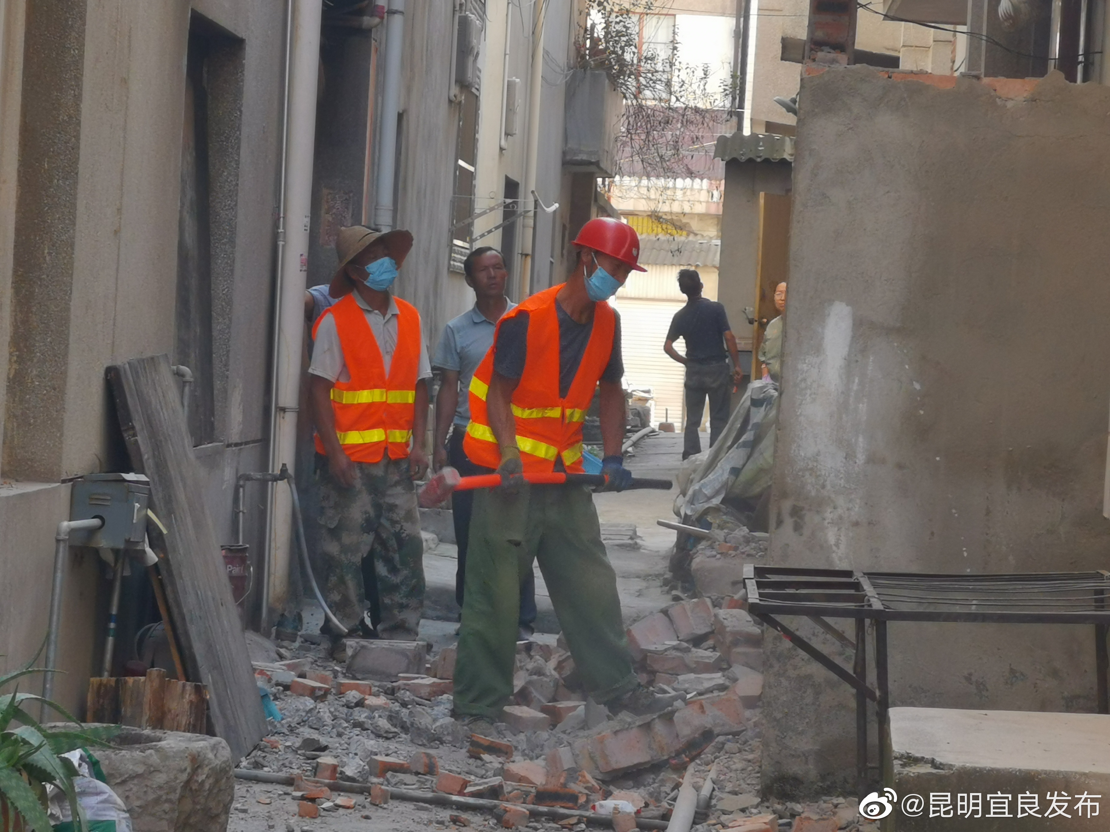 “昆明宜良发布”微博