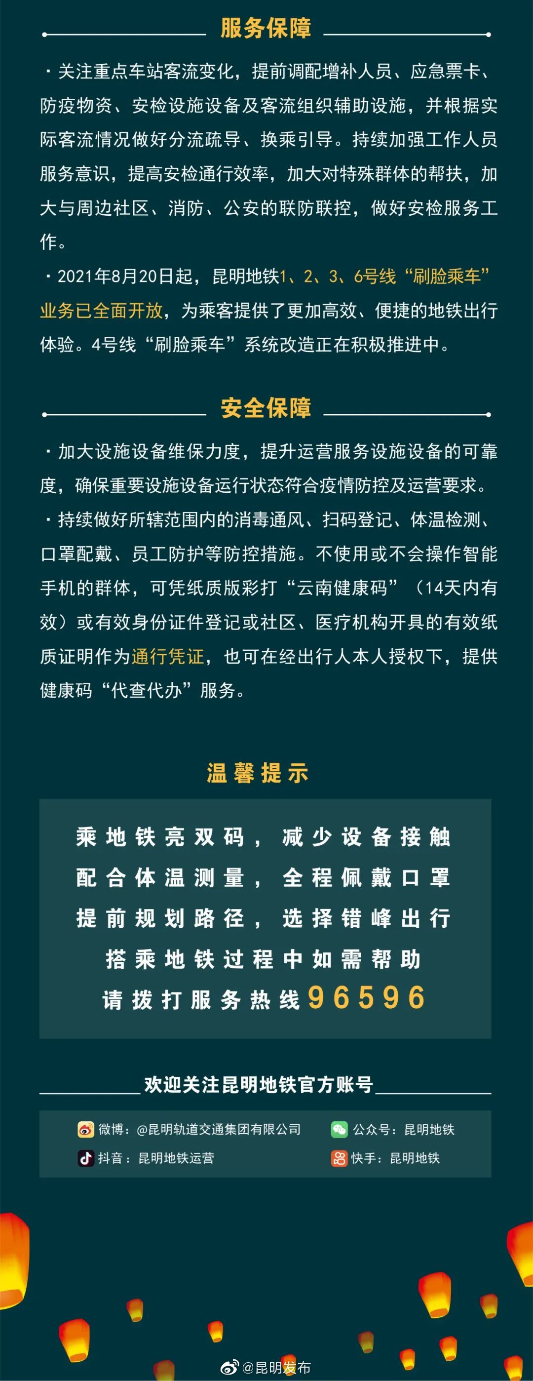 “昆明发布”微博