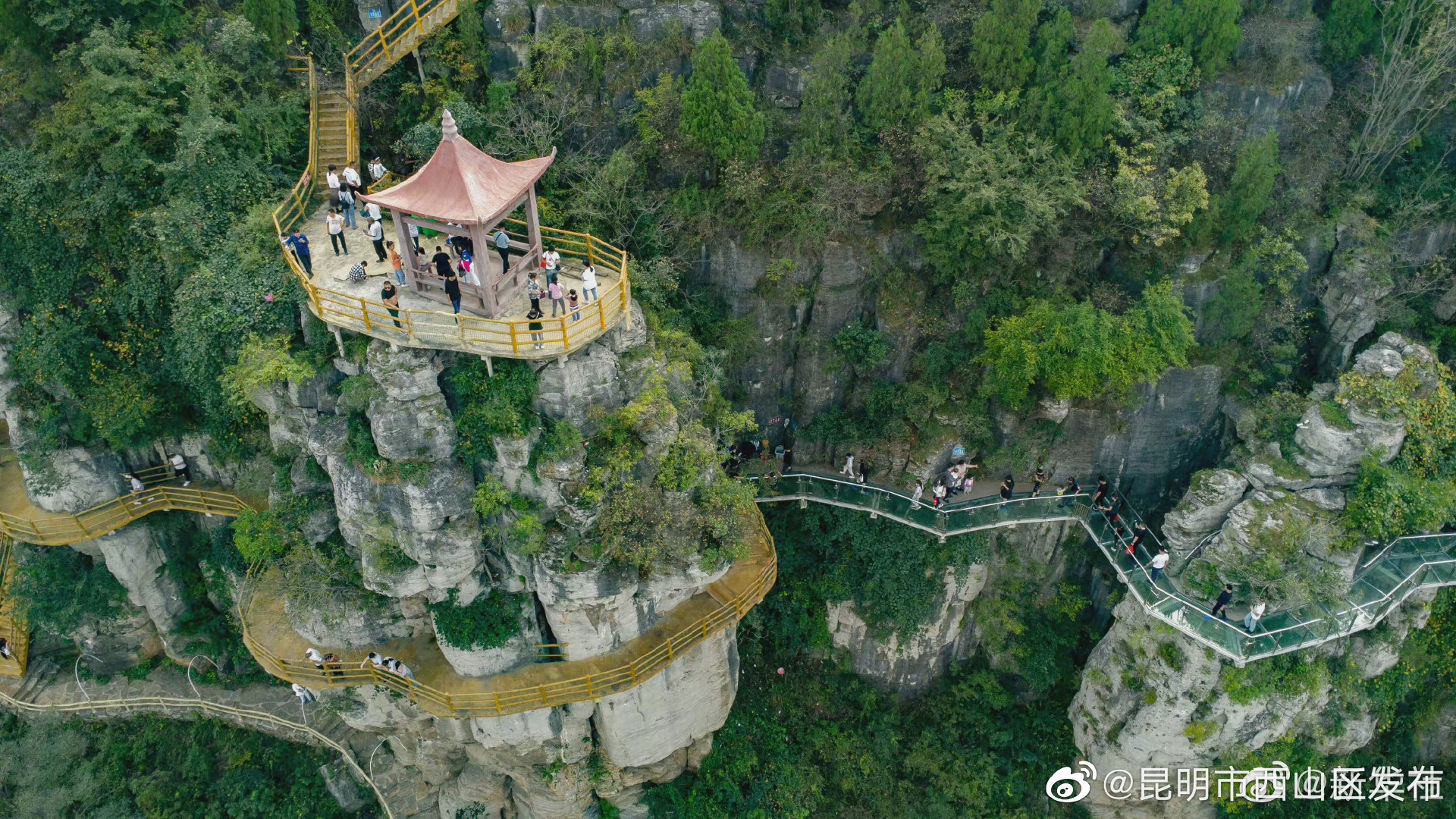 “昆明市西山区发布”微博