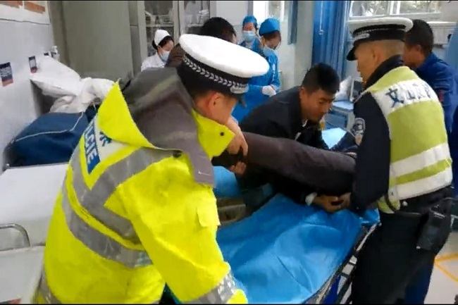 文山市交警大队微博