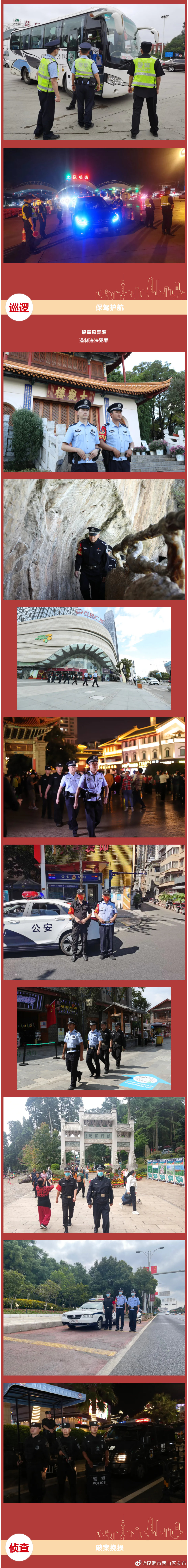 “昆明市西山区发布”微博