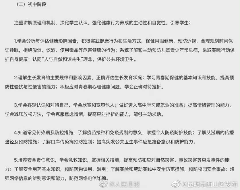 “昆明市西山区发布”微博