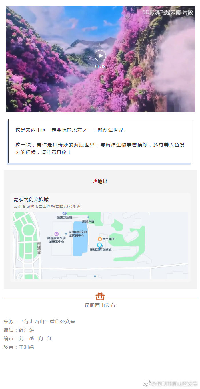 带你逛逛昆明融创海世界 解锁正确打开方式
