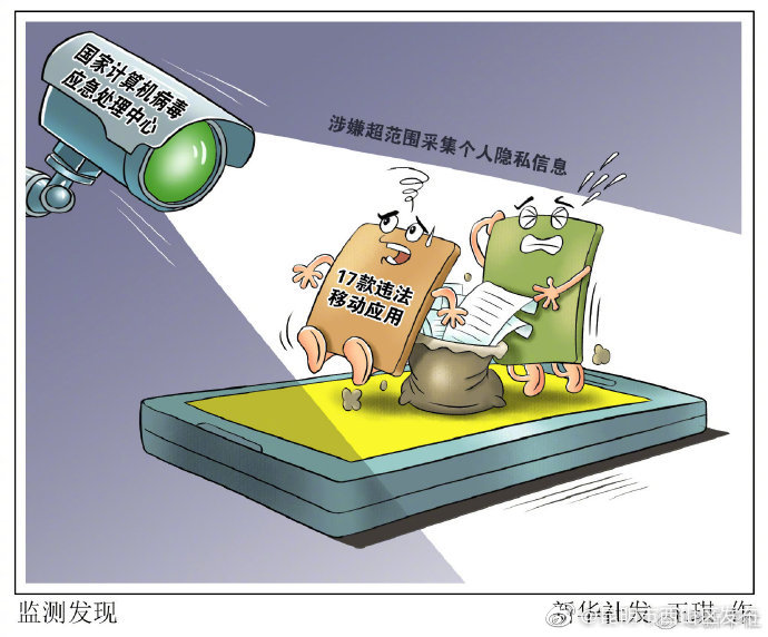 17款移动应用涉嫌超范围采集个人隐私信息