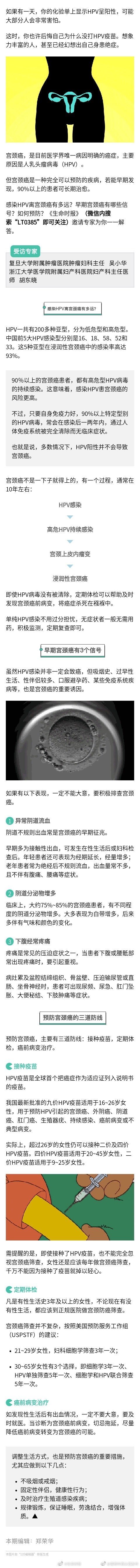 感染HPV离宫颈癌有多远？