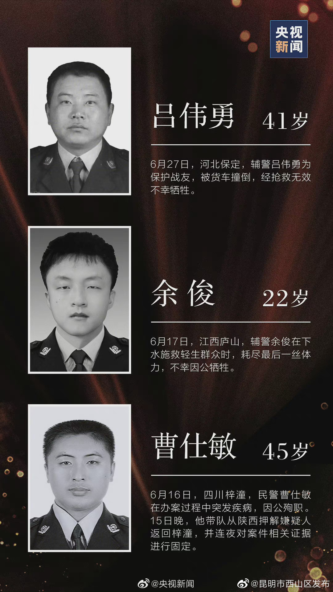 “昆明市西山区发布”微博