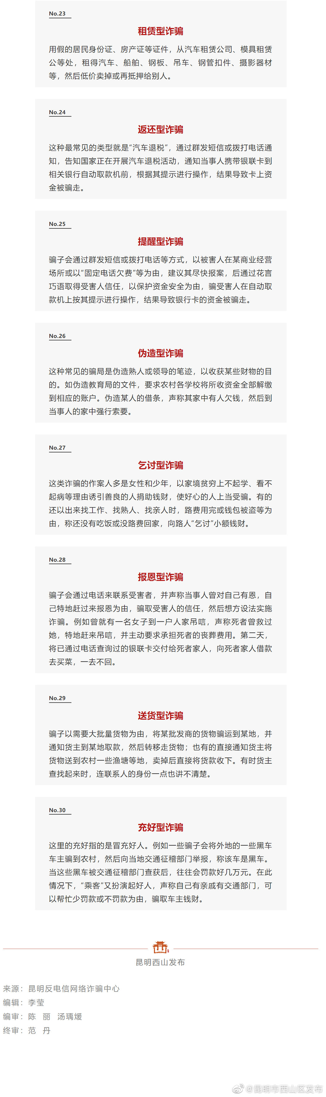 “昆明市西山区发布”微博