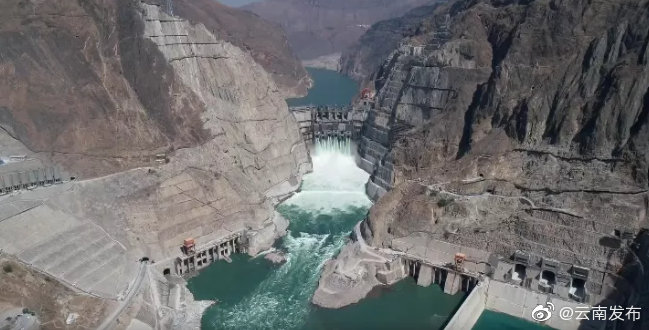 乌东德水电站全年发电量突破389.1亿千瓦时