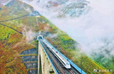 云南高铁5年发送旅客1.5亿人次