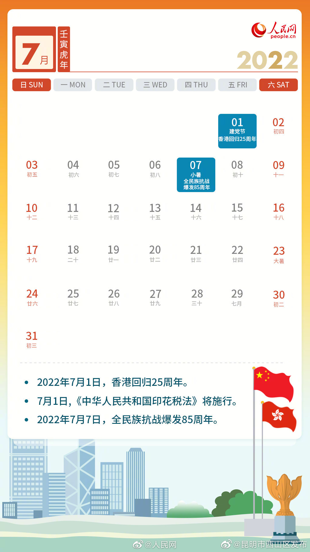 “昆明市西山区发布”微博