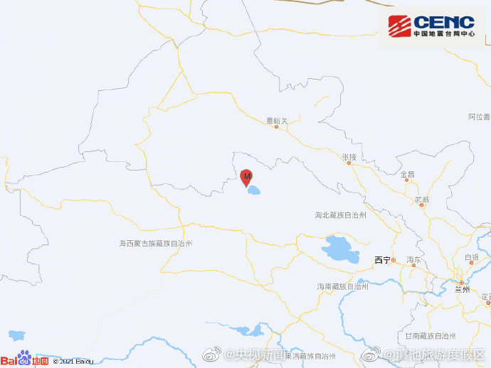 青海德令哈5.8级地震