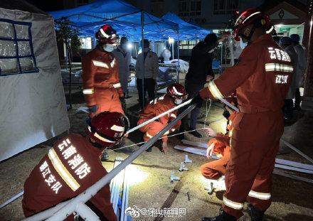 云南将出现中等地震连发,省救援力量连夜入户摸排