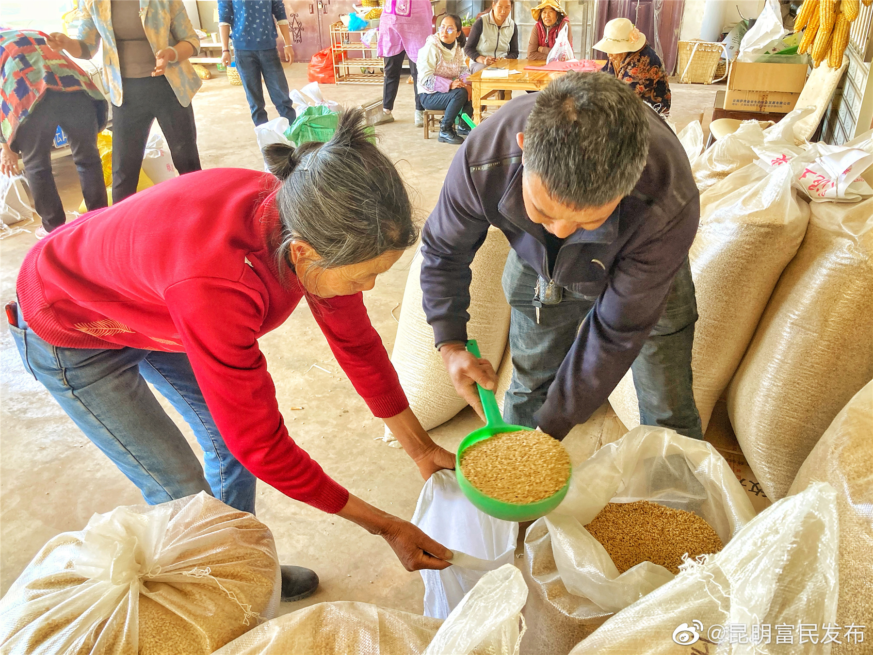 “昆明富民发布”微博