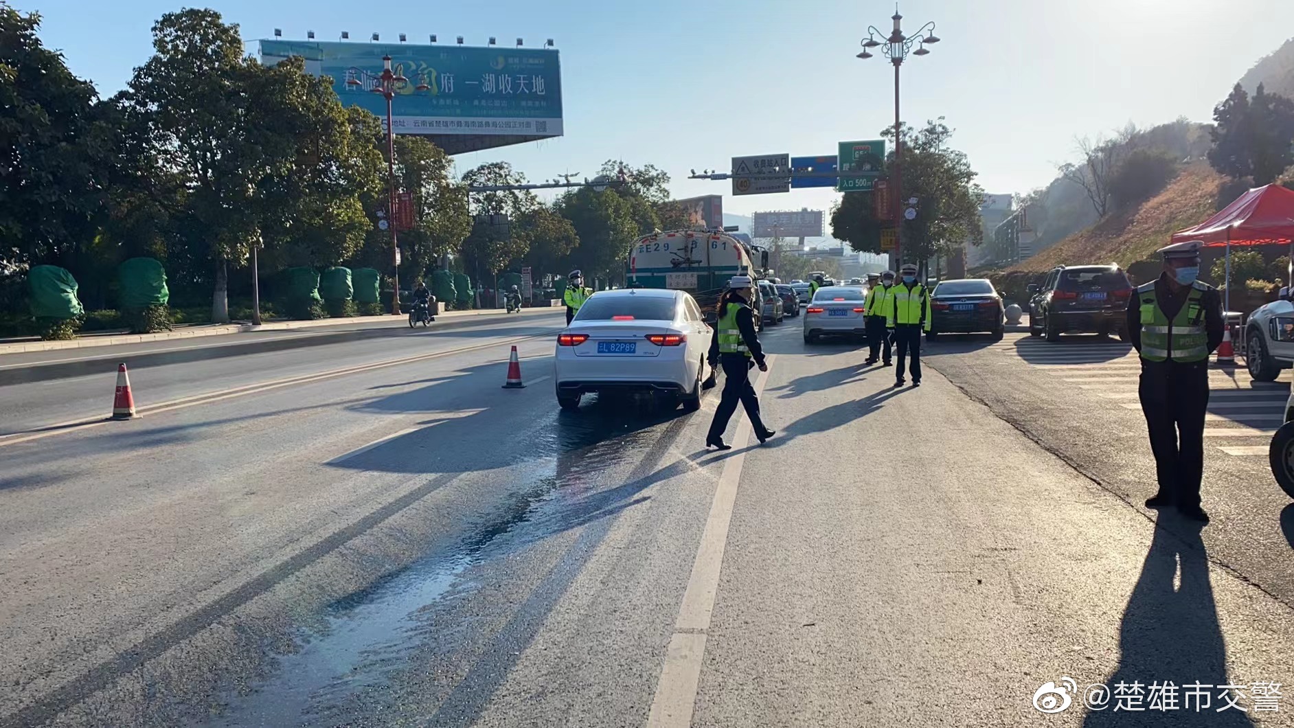 楚雄市交警微博