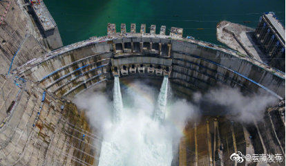 白鹤滩水电站累计发电200亿千瓦时