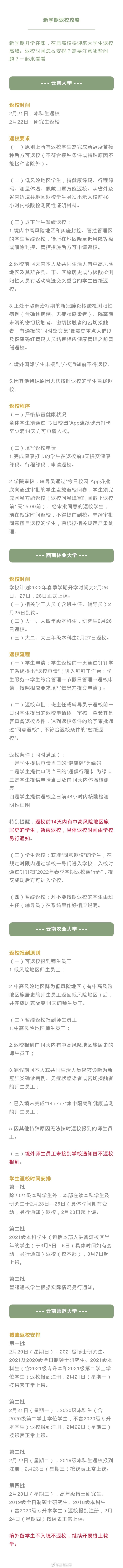 开学在即，这些在昆高校向你喊话