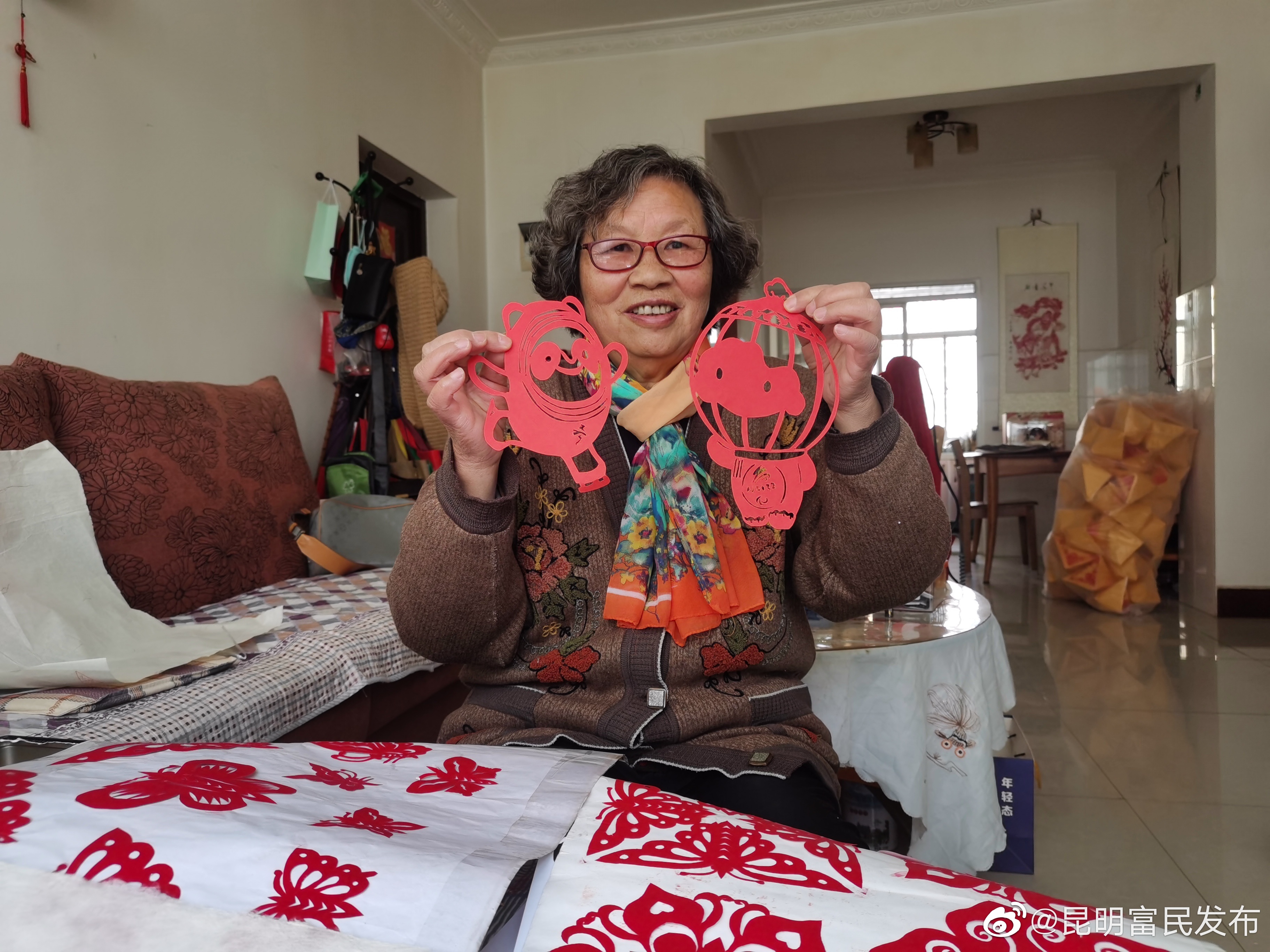 “昆明富民发布”微博