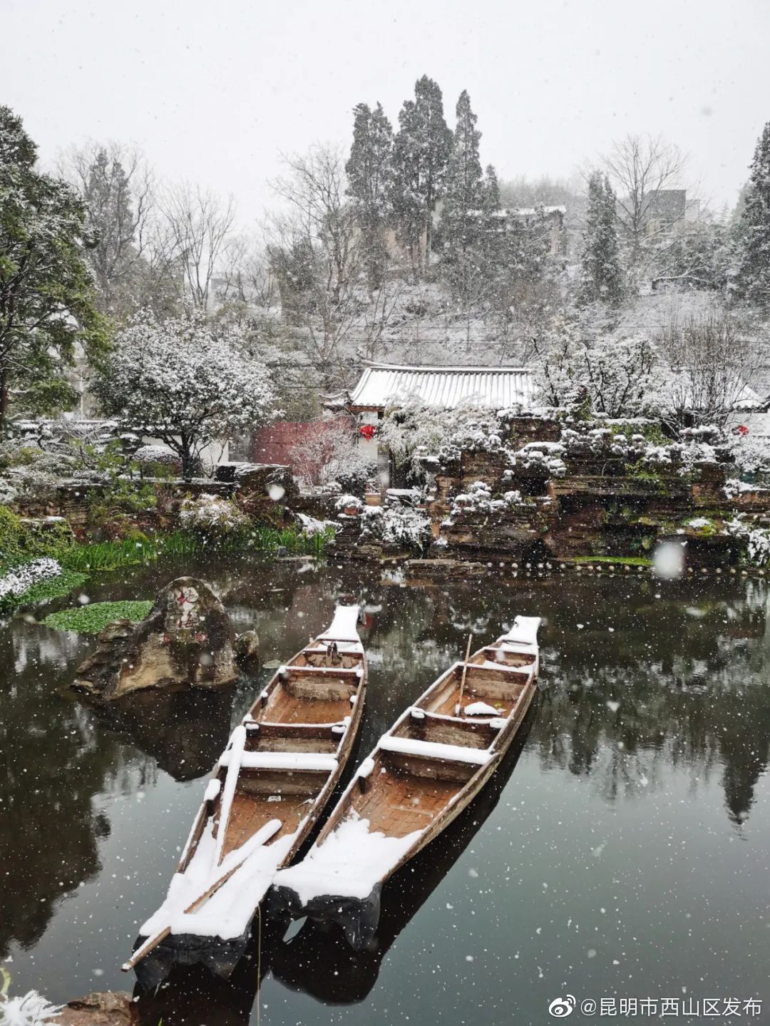“昆明市西山区发布”微博