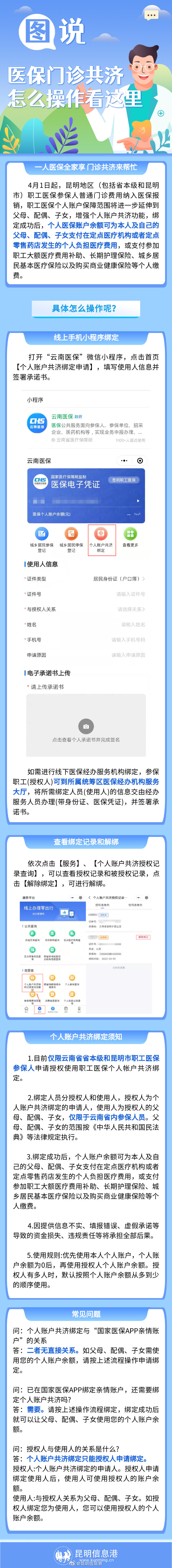 图说：医保门诊共济 怎么操作看这里