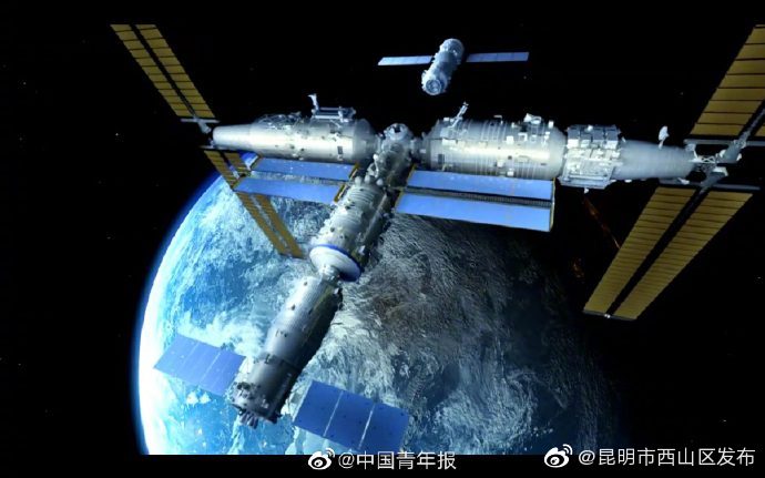 中国空间站今年将全面建成 首次实现6名航天员同时在轨
